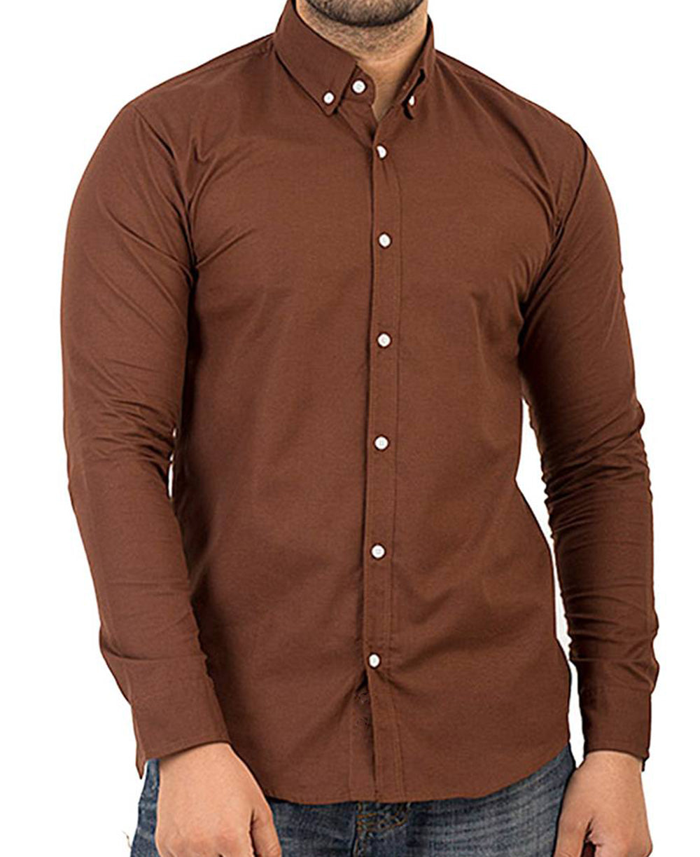 Casual Shirts Brown