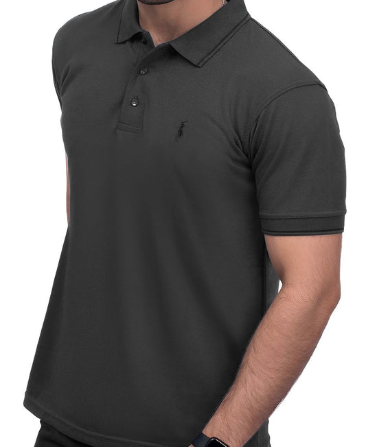 Polo T-Shirt Gray Color