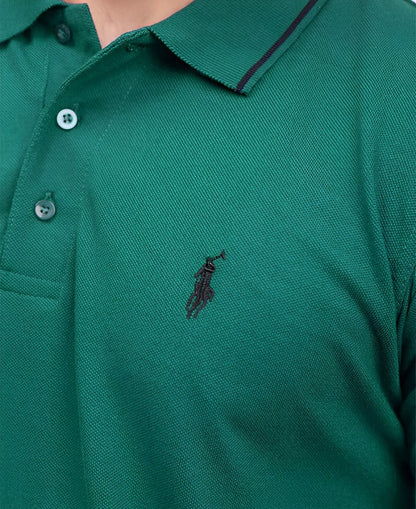 Polo T-Shirt Sea Green Color