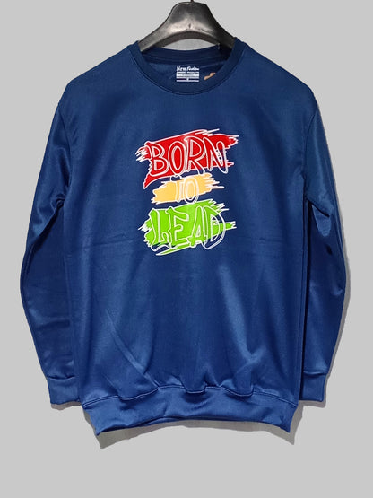 Back Printed Sweatshirt For Men's