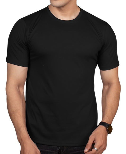 Mens Black Dri Fit T Shirt