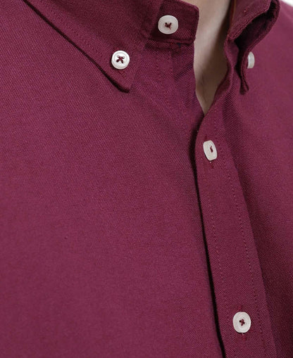 Casual Shirt Maroon